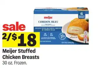 Meijer Meijer Stuffed Chicken Breasts offer