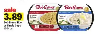 Meijer Bob Evans Side or Single Cups offer