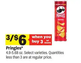 Meijer Pringles offer