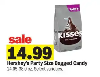 Meijer Hershey's Party Size Bagged Candy offer