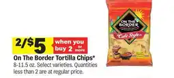 Meijer The Border Tortilla Chips offer