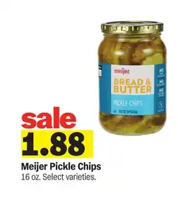 Meijer Meijer Pickle Chips offer