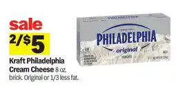 Meijer Kraft Philadelphia Cream Cheese offer