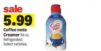 Meijer Coffee mate Creamer offer