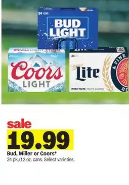 Meijer Bud, Miller or Coors offer