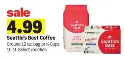 Meijer Seattle's Best Coffee Ground 12 oz. bag or K-Cups offer