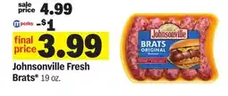 Meijer Johnsonville Fresh Brats offer