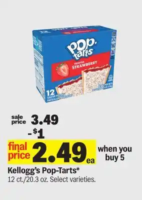 Meijer Kellogg's Pop-Tarts offer