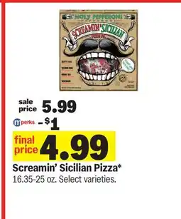 Meijer Screamin' Sicilian Pizza offer