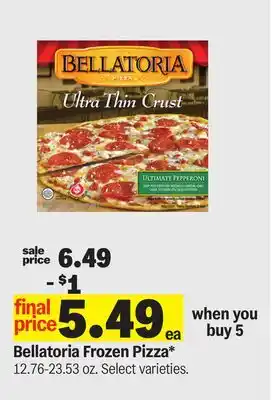 Meijer Bellatoria Frozen Pizza offer