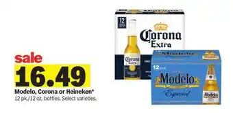 Meijer Modelo, Corona or Heineken offer