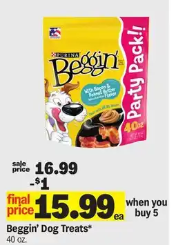 Meijer Beggin' Dog Treats offer