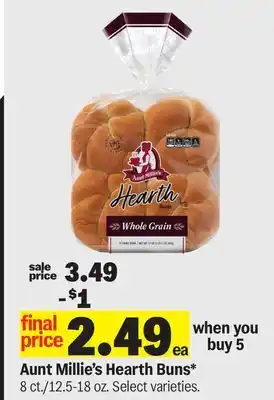 Meijer Aunt Millie's Hearth Buns offer