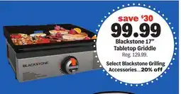 Meijer Blackstone 17 Tabletop Griddle offer