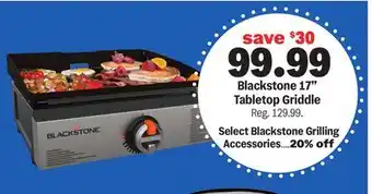 Meijer Blackstone 17 Tabletop Griddle offer