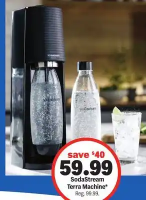 Meijer SodaStream Terra Machine offer