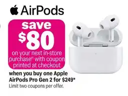 Meijer AirPods Pro Gen 2 offer