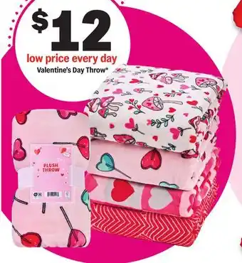 Meijer Valentine's Day Throw offer