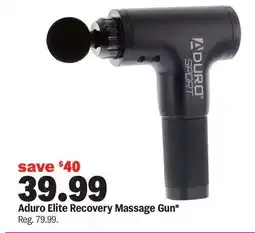 Meijer Aduro Elite Recovery Massage Gun offer