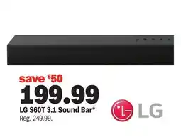 Meijer LG S60T 3.1 Sound Bar offer