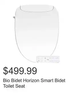 Costco Bio Bidet Horizon Smart Bidet Toilet Seat offer