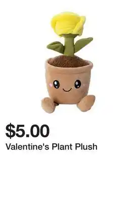 Five Below Valentine's Plant Plush offer