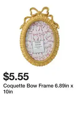 Five Below Coquette Bow Frame 6.89in x 10in offer