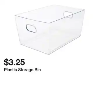 Five Below Plastic Storage Bin offer