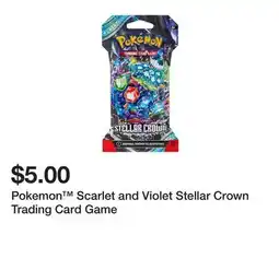 Five Below Pokemon Scarlet and Violet Stellar Crown Trading Card Game offer