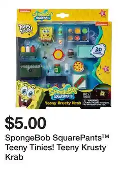 Five Below SpongeBob SquarePants Teeny Tinies! Teeny Krusty Krab offer