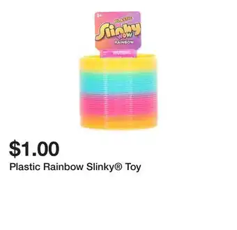 Five Below Plastic Rainbow Slinky Toy offer