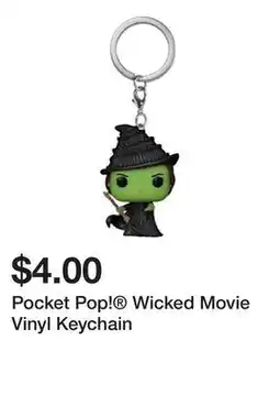 Five Below Pocket Pop! Wicked Movie Vinyl Keychain offer