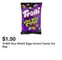 Five Below Trolli Sour Brite Eggs Gummi Candy 4oz Bag offer