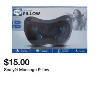 Five Below Sealy Massage Pillow offer