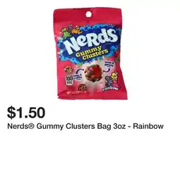 Five Below Nerds Gummy Clusters Bag 3oz - Rainbow offer