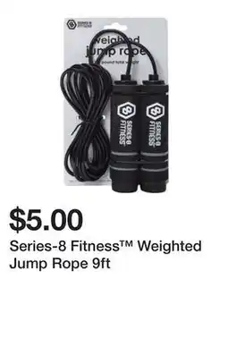 Five Below Series-8 Fitness Weighted Jump Rope 9ft offer