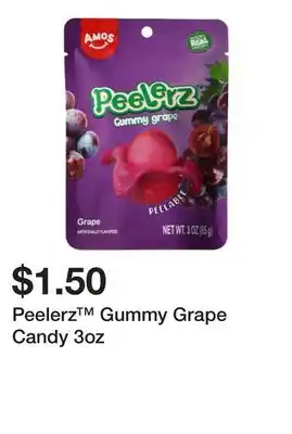 Five Below Peelerz Gummy Grape Candy 3oz offer