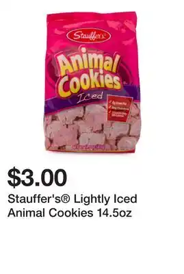 Five Below Stauffer's Lightly Iced Animal Cookies 14.5oz offer