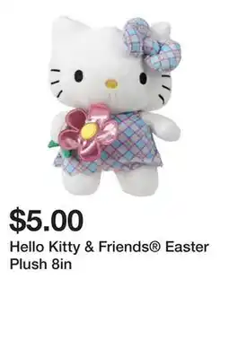 Five Below Hello Kitty & Friends Easter Plush 8in offer