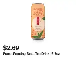 Five Below Pocas Popping Boba Tea Drink 16.5oz offer