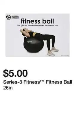 Five Below Series-8 Fitness Fitness Ball 26in offer