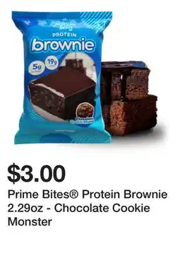 Five Below Prime Bites Protein Brownie 2.29oz - Chocolate Cookie Monster offer