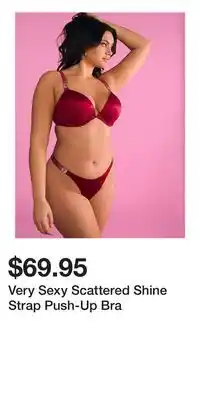 Victoria's Secret Very Sexy Scattered Shine Strap Push-Up Bra offer