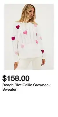 Victoria's Secret Beach Riot Callie Crewneck Sweater offer