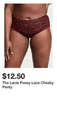 Victoria's Secret The Lacie Posey Lace Cheeky Panty offer