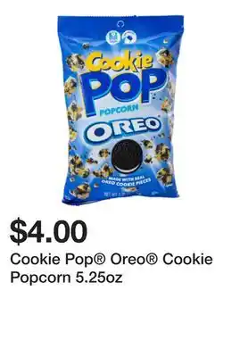 Five Below Cookie Pop Oreo Cookie Popcorn 5.25oz offer