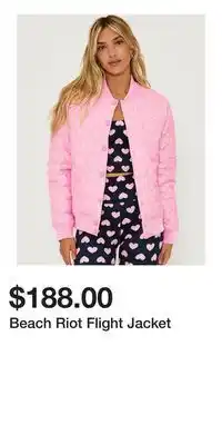 Victoria's Secret Beach Riot Flight Jacket offer