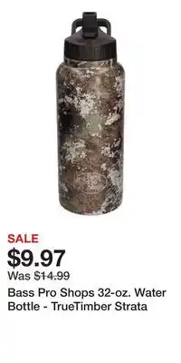 Cabela's Bass Pro Shops 32-oz. Water Bottle - TrueTimber Strata offer