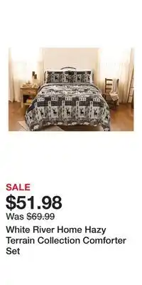 Cabela's White River Home Hazy Terrain Collection Comforter Set offer