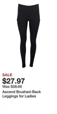 Cabela's Ascend Brushed-Back Leggings for Ladies offer